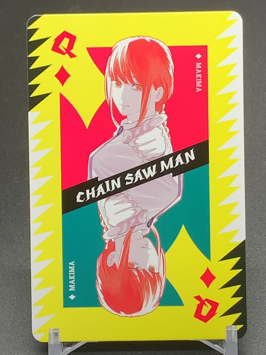 PSA10 マキマ チェンソーマン トランプ Makima Diamond 12 Chain Saw Man Playing Card Trump Jump Festa 2022