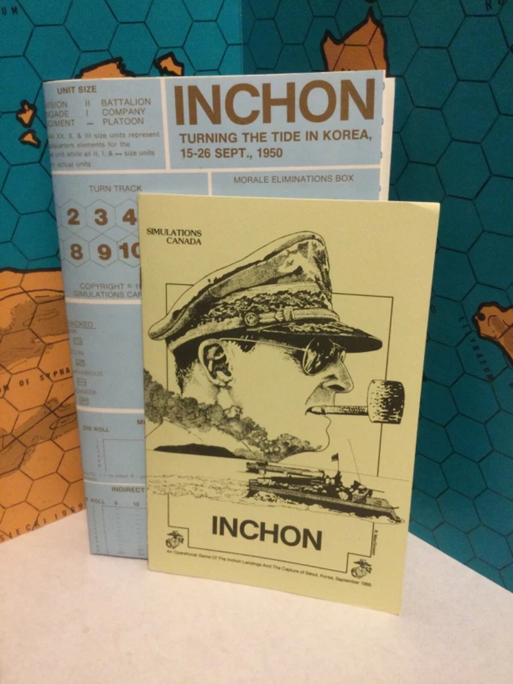 INCHON unpunched Boxed Simulations Canada Operational 1950 Invasion of Korea - Image 3 of 4