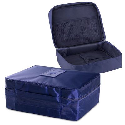 cloth makeup bags for travel with zippers on side Monos Women's Metro Cosmetics Case - Black or daytime items from travel essentials New High Quality Travel Men