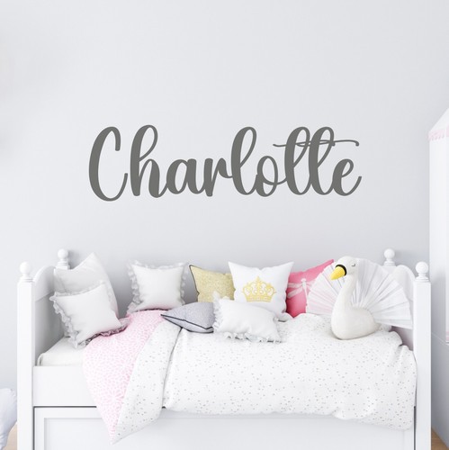Custom Personalised Name Wall Sticker | Decal Wording Lettering Boys Girls - Picture 4 of 10