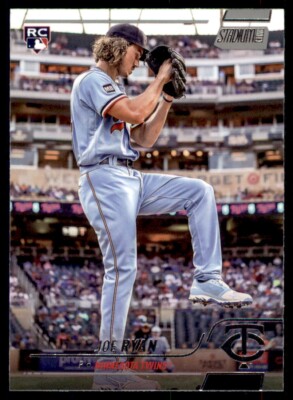 Joe Ryan 2022 Topps Stadium Club Rookie Card RC #130 Minnesota Twins