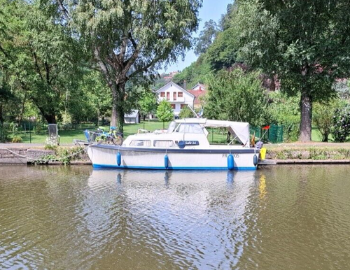 Kajütboot gebraucht GFK, mit Trailer 7,30m x 2,50m - Bild 8 von 22