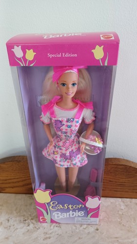 Vintage 90’s Easter Barbie Doll Special Edition 1996 Mattel New In Box - Picture 6 of 12