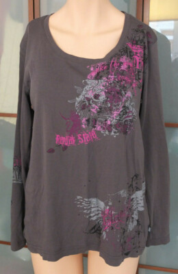 Cecil Cool Long Sleeve Shirt Size L 40 Top