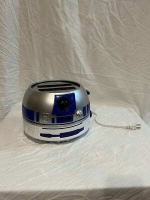 Uncanny Brands Star Wars R2-D2 Two-Slice Kitchen Toaster Active Sounds & Lights