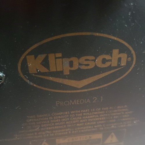 Système de haut-parleurs pour ordinateur Klipsch ProMedia 2.1 THX - Testé fonctionne - Photo 10/10
