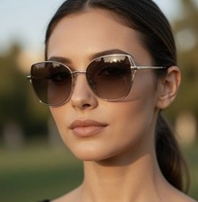 Martha Stewart Women's MS172Metal Vented UVA and UVB Sunglasses 60mm