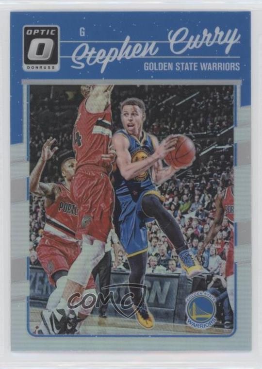 2016-17 Panini Donruss Optic Holo Silver Prizm Stephen Curry #135 g0w