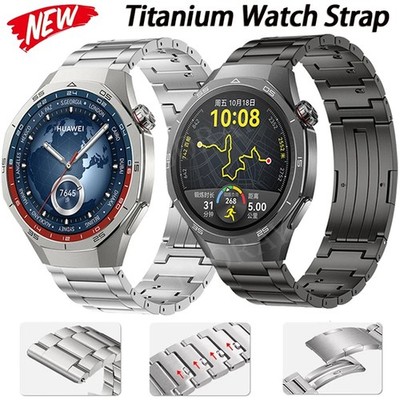 Armband für Huawei Watch GT6 5 Pro GT4 3 2 2e 46mm 42mm Titan Metall Band Ersatz