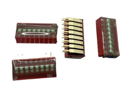 10PC KAPDO8ET dip switch 8-position 90 degree 2.54mm gold-plated #ac