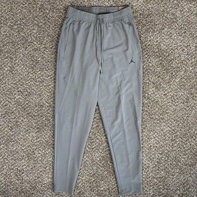 Nike Jordan Sport Jumpman Dri-FIT Woven Pants Smoke Grey Men's Size S FN5840-084