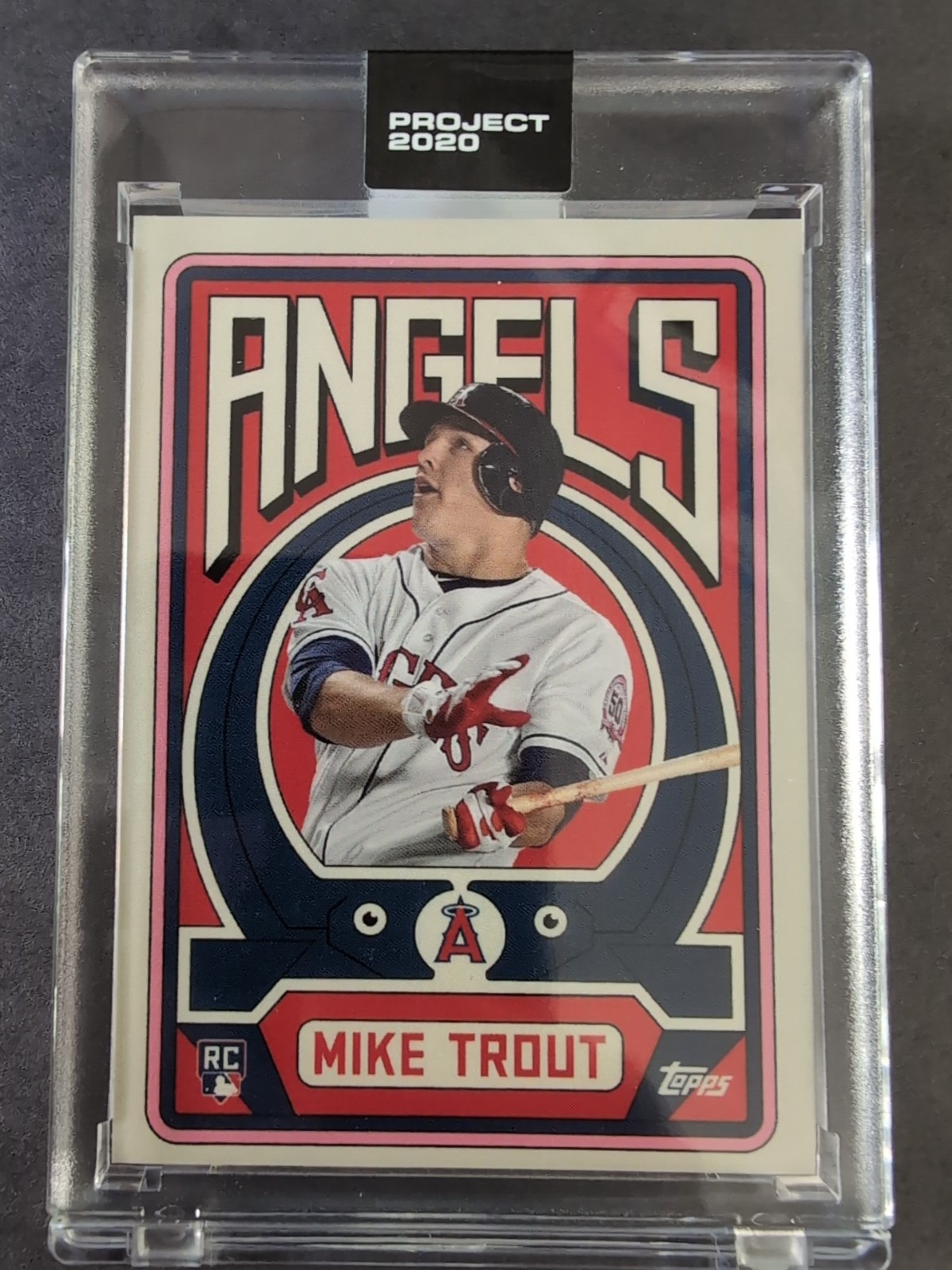 Topps Project 2020 2011 Topps Update /11405 Mike Trout Grotesk #187