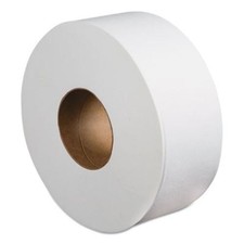 Boardwalk BWK410323 Jumbo Roll Bathroom Tissue, 2-ply, White, 3.4" X 1000 Ft, 12