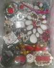 Vintage Mod New Mixed Lot Costume Jewelry Craft Wear Repair Repurpose 15+ lbs #6