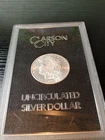GSA 1883-CC Morgan silver dollar. Uncirculated. Pretty! No reserve.