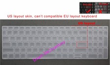 US Keyboard Skin For Dell Inspiron 16 5640 P131F P131F001,16 5645 P131F P131F002