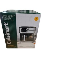 NEW Cuisinart Coffee Center Barista Bar 4-in-1 Coffeemaker SS-4N1NAS Black