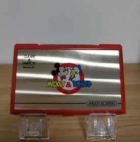 Game Watch MICKEY & DONALD Multi Screen Nintendo DM-53 Handheld Tested very good