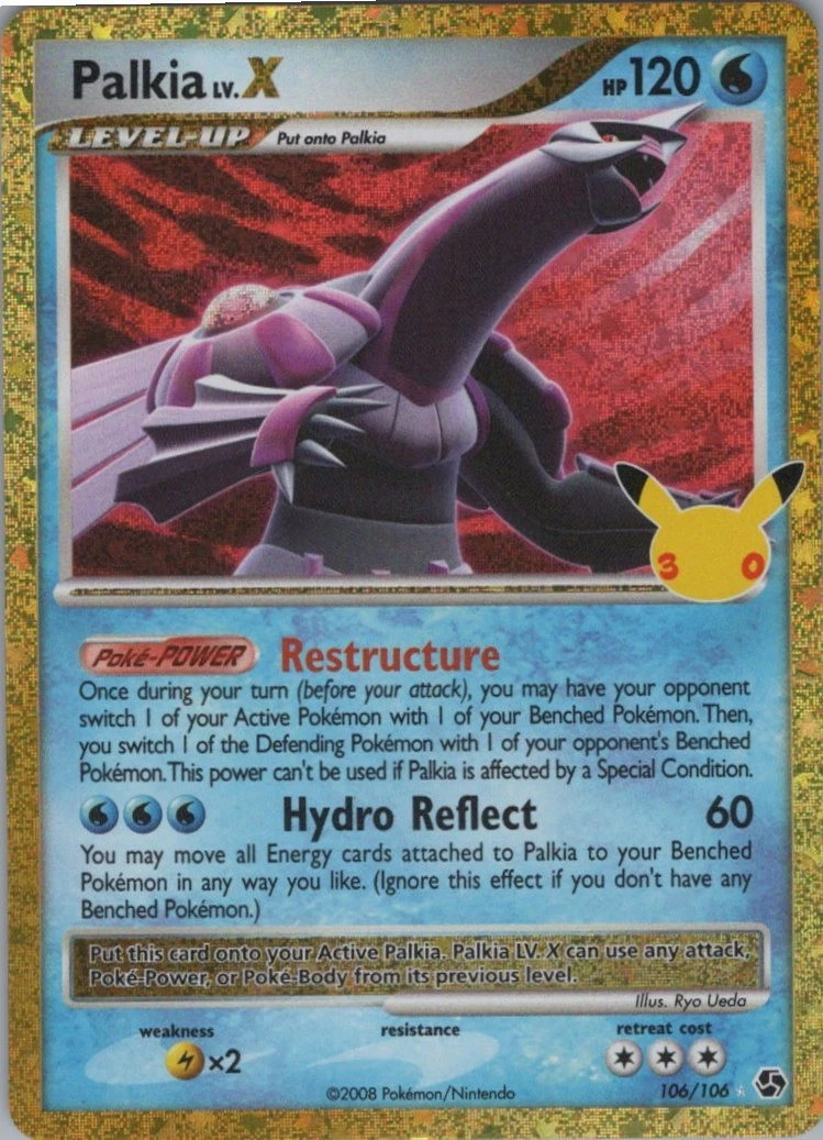 Palkia LV.X Pokémon TCG Cards for sale | eBay
