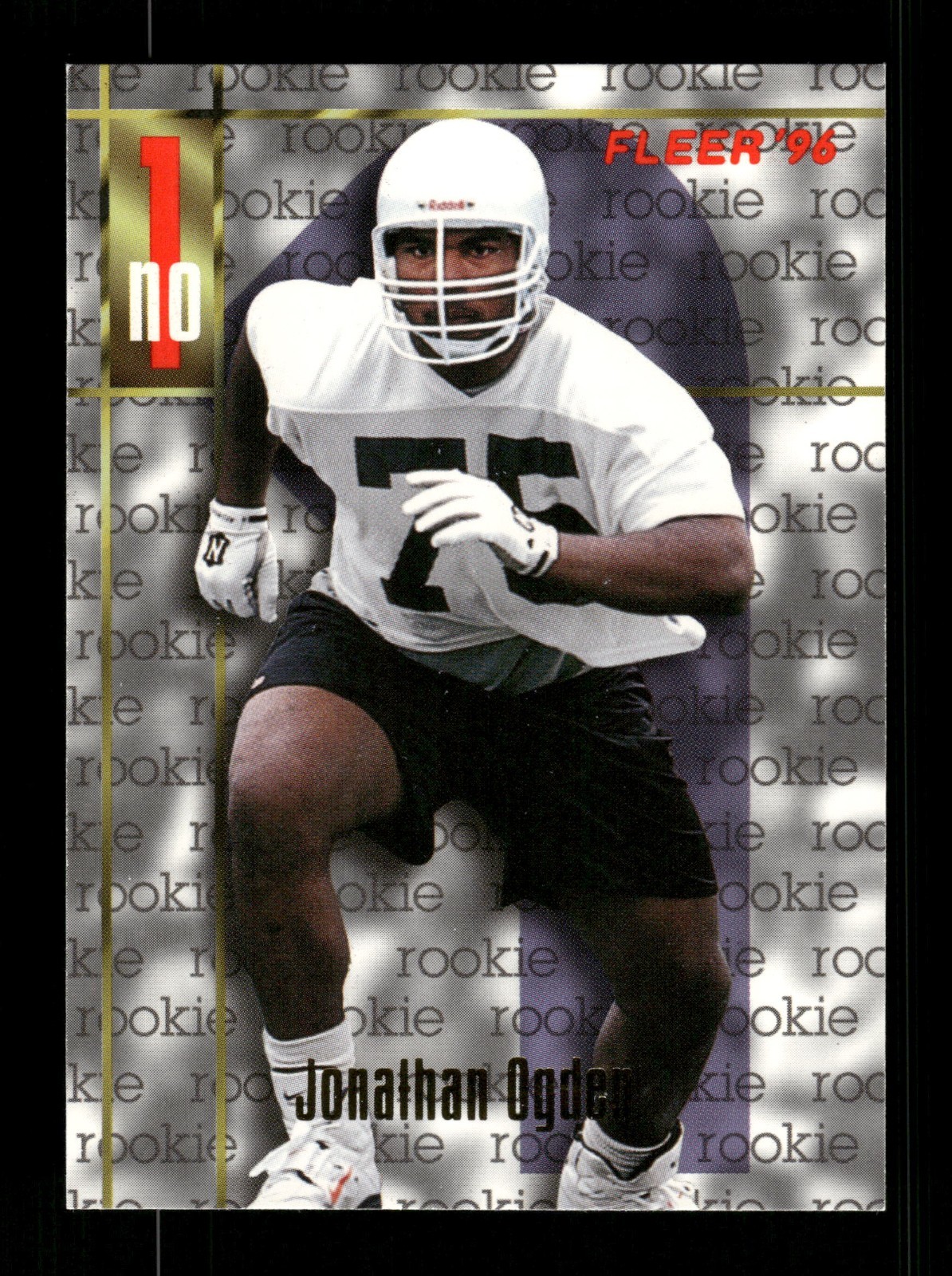 1996 Fleer #173 - Jonathan Ogden (RC)
