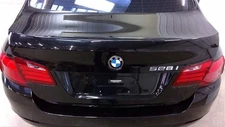 BMW Black Trunk Lid Without Spoiler Fits 11-13 BMW 528i 328547