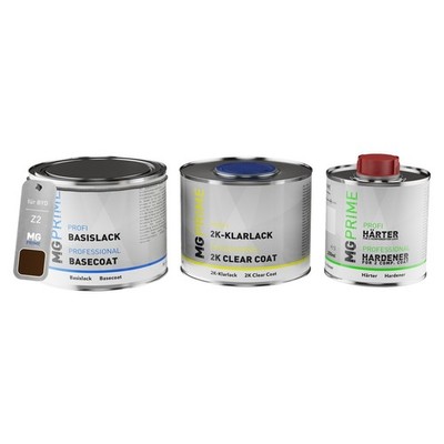 Autolack Set Dose spritzfertig für BYD Z2 Chocolate Brown Pearl 1,25L