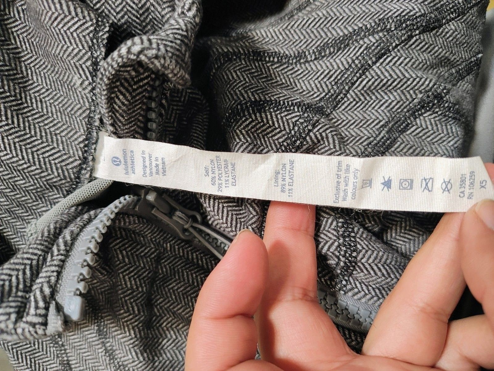 Lululemon Athletic Define Jacket Gray Jacket Full… - image 5