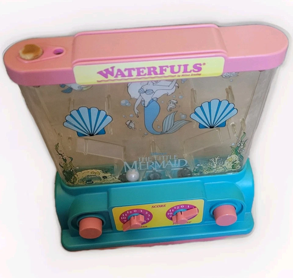 JUEGO DE AGUA TOMY WATERFULS MILTON BRADLEY LA SIRENITA VINTAGE AÑOS 90 Foto 3 de 4