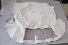 1961 1962 Al Knoch C1 Corvette New Convertible Top Kit White Chevrolet Roadster