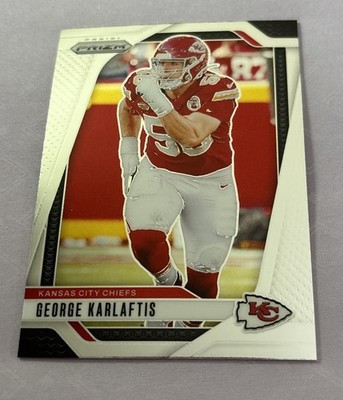 George Karlaftis 2024 Panini Prizm #142 Kansas City Chiefs