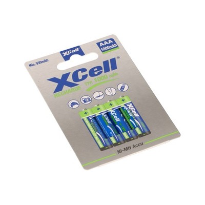 XCell Micro Akku Ni-MH 1,2V 1000mAh AAA 4er Blister für SIEMENS GIGASET S44