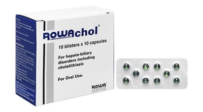 Rowachol 100 capsules Hepato Biliary Disorders Cholelitiasis & Gallstones