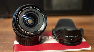 Sigma Super-Wide 24mm f/2.8 Lens For Contax Yashica Mount C/Y