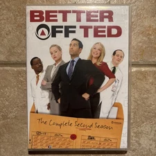 Better Off Ted The Complete Second Season (DVD, 2014, 2-Disc Set) Very Good