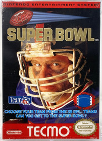 Tecmo Super Bowl NFL Football Nintendo NES New 1991 Sealed WATA 9.8 A+ TOP POP