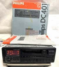 RARE PHILIPS DC401 AUTOREVERSE AUTOSTORE RADIO CASS ROVER VW BMW MERCED W/MANUAL