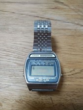 Casio H104 Vintage Melody Alarm Junk Untested Needs Battery