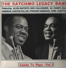 LP The Satchmo Legacy Band Salute To Pops - Vol. 1 STILL SEALED NEW OVP