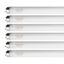 Konideke 18 Inch F15T8/CW T8 15W Fluorescent Light Bulb Cool White, F15T8/SP41 R