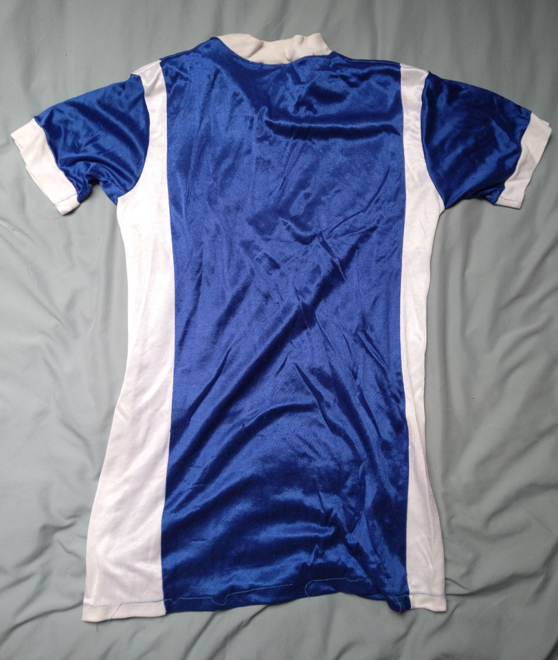 Maillot Cycliste Vintage Duarig Années 70 - Bleu, Taille XL, Sans Sponsor