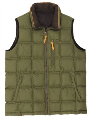 Timberland Herren Wattierte Weste UK 40 Large Grün BL02
