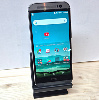 HTC One M8 Smartphone Android Candy Bar Grau Kamera Modell One M8