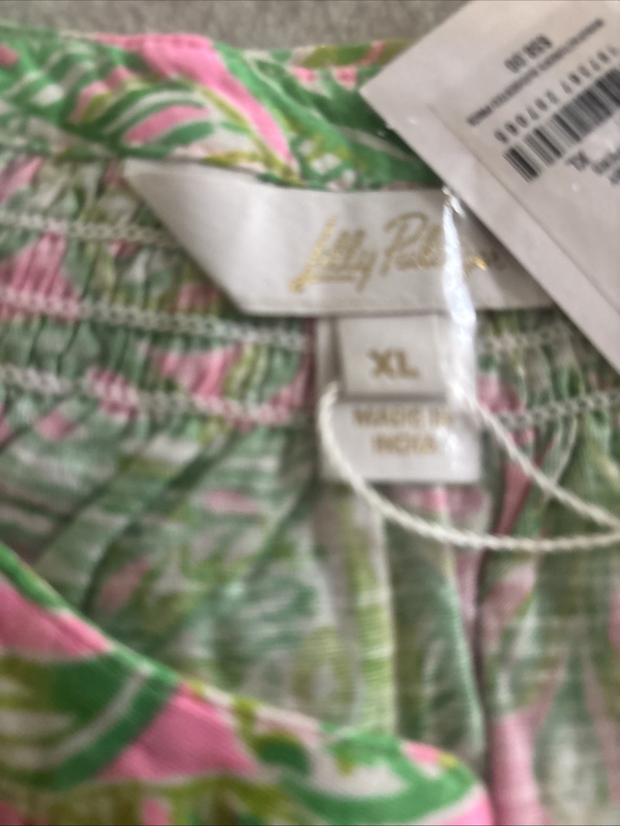 NWT Lilly Pulitzer Essie Tank Top Mandevilla Baby Fins And