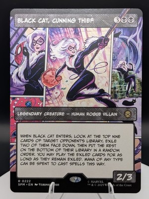 Black Cat, Cunning Thief Comic Showcase Regular: Spider-Man MTG (NM)