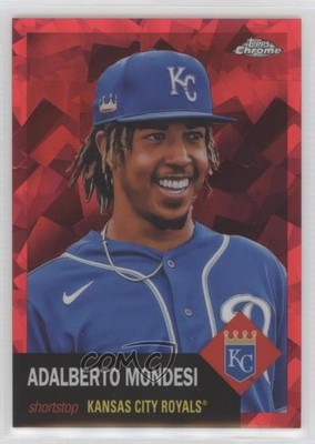 2022 Chrome Platinum Anniversary Red Atomic Refractor /100 Adalberto Mondesi n0c