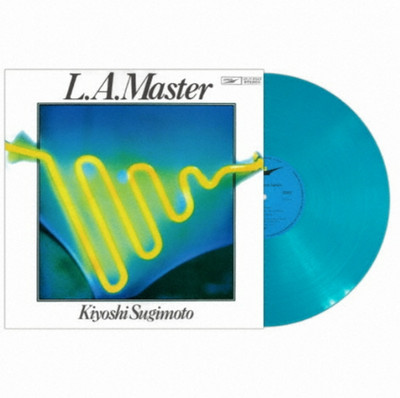 Kiyoshi Sugimoto L.A.MASTER Clear Sky Blue Vinyl LP Record Japan