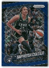 2025 Panini Prizm WNBA #8 Napheesa Collier Blue Velocity Prizms