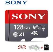 128GB Micro SD Card Memory Card Class 10 for Camera Phones SD Card & Adapter