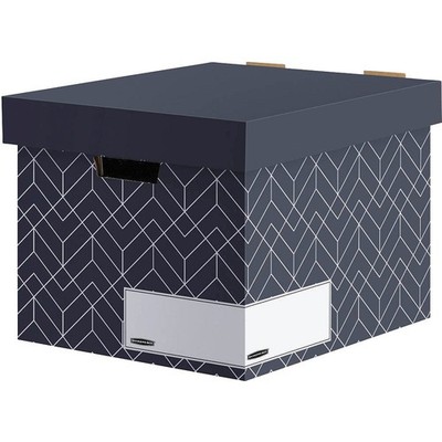 Bankers Box Archivboxen Bankers Box mitternachtsblau/weiß 34,0 x 39,0 x 29,1...