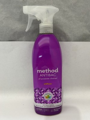 (12) Method 01454EA 28 oz. Antibac All-Purpose Cleaner Spray - Wildflower New JD